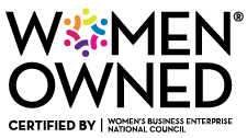 Women Owned, certified by the Women's Business Enterprise National Council